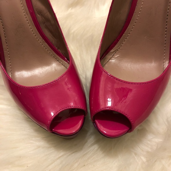 Vince Camuto Open Toe Platform Wedge Heels - Picture 4 of 8